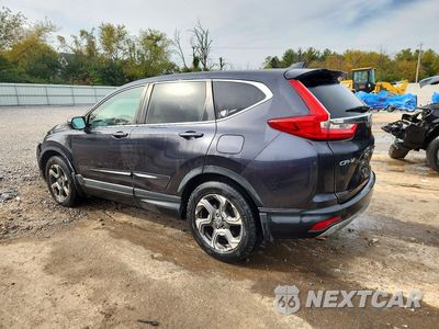 Drugie zdjęcie samochodu z przodu: 2017 HONDA CR-V EXL VIN:5J6RW2H89HL016309 - miniatura