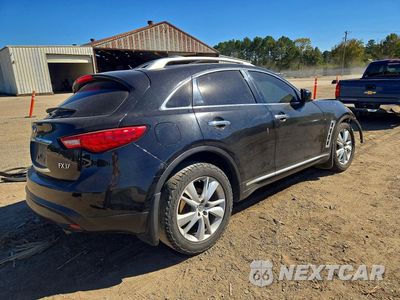 Trzecie zdjęcie samochodu z tyłu: 2013 INFINITI FX37 BASE VIN:JN8CS1MU6DM140146 - miniatura