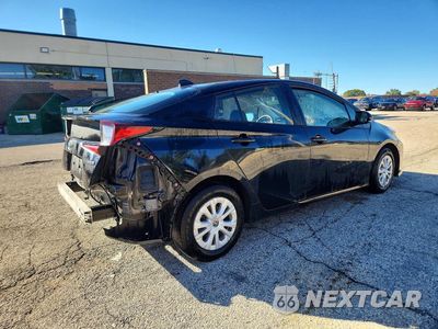 Trzecie zdjęcie samochodu z tyłu: 2022 TOYOTA PRIUS LE VIN:JTDKAMFUXN3182965 - miniatura