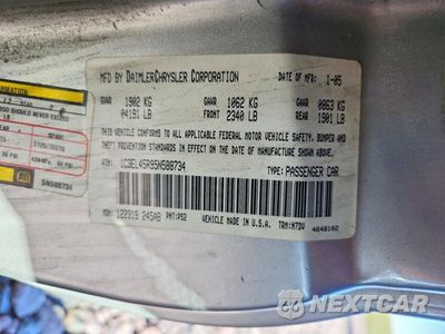 Zdjęcie 12 z 12 samochodu: 2005 CHRYSLER SEBRING VIN:1C3EL45R95N588734 - miniatura