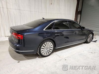 Trzecie zdjęcie samochodu z tyłu: 2015 AUDI A8 L QUATTRO VIN:WAU32AFD6FN040437 - miniatura