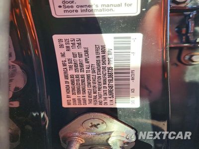 Zdjęcie 12 z 12 samochodu: 2009 HONDA CR-V EXL VIN:5J6RE48719L068735 - miniatura