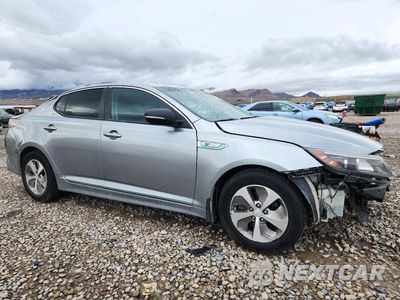 Czwarte zdjęcie samochodu z boku: 2014 KIA OPTIMA HYBRID VIN:KNAGM4AD8E5071630 - miniatura