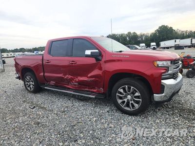 Czwarte zdjęcie samochodu z boku: 2021 CHEVROLET SILVERADO K1500 LT VIN:1GCUYDED2MZ154255 - miniatura