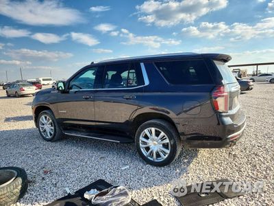 Drugie zdjęcie samochodu z przodu: 2023 CHEVROLET TAHOE C1500 HIGH COUNTRY VIN:1GNSCTKL8PR559169 - miniatura