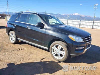 Czwarte zdjęcie samochodu z boku: 2015 MERCEDES-BENZ ML 350 4MATIC VIN:4JGDA5HB3FA615996 - miniatura