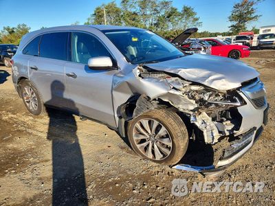 Czwarte zdjęcie samochodu z boku: 2014 ACURA MDX TECHNOLOGY VIN:5FRYD4H68EB006207 - miniatura