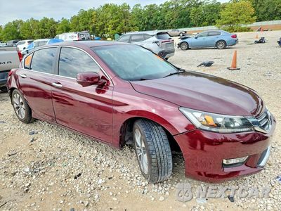 Czwarte zdjęcie samochodu z boku: 2013 HONDA ACCORD EXL VIN:1HGCR2F80DA249119 - miniatura