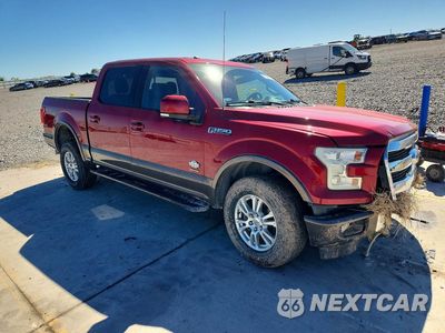 Czwarte zdjęcie samochodu z boku: 2017 FORD F150 SUPERCREW VIN:1FTEW1EG7HKC34376 - miniatura