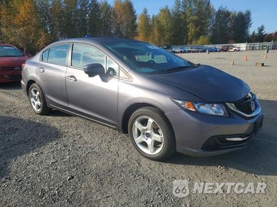 Czwarte zdjęcie samochodu z boku: 2015 HONDA CIVIC EX VIN:19XFB2F81FE279715 - miniatura