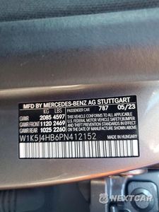 Zdjęcie 12 z 12 samochodu: 2023 MERCEDES-BENZ CLA 250 4MATIC VIN:W1K5J4HB6PN412152 - miniatura