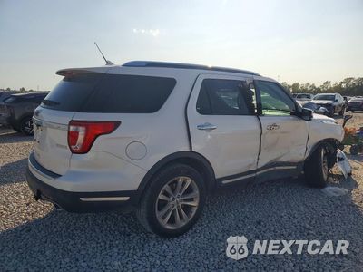 Trzecie zdjęcie samochodu z tyłu: 2019 FORD EXPLORER LIMITED VIN:1FM5K7FH1KGA39904 - miniatura