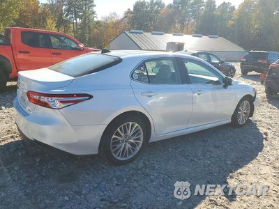 Trzecie zdjęcie samochodu z tyłu: 2018 TOYOTA CAMRY XLE V6 VIN:4T1BZ1HKXJU017744 - miniatura
