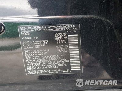 Zdjęcie 13 z 13 samochodu: 2016 NISSAN ROGUE S VIN:KNMAT2MT2GP663244 - miniatura