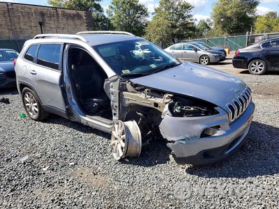 Czwarte zdjęcie samochodu z boku: 2016 JEEP CHEROKEE LIMITED VIN:1C4PJMDB1GW186718 - miniatura