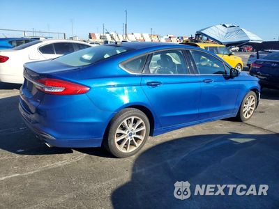 Trzecie zdjęcie samochodu z tyłu: 2017 FORD FUSION SE VIN:3FA6P0H74HR359490 - miniatura