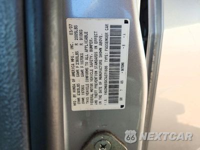 Zdjęcie 13 z 13 samochodu: 2007 HONDA ACCORD EX VIN:1HGCM665X7A071686 - miniatura