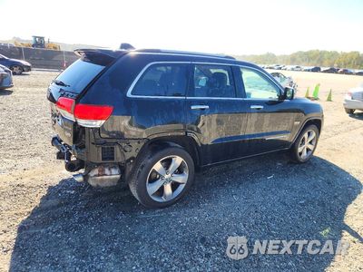 Trzecie zdjęcie samochodu z tyłu: 2014 JEEP GRAND CHEROKEE OVERLAND VIN:1C4RJFCT4EC125263 - miniatura