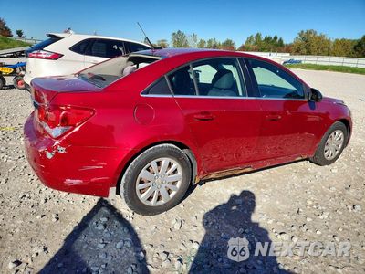 Trzecie zdjęcie samochodu z tyłu: 2011 CHEVROLET CRUZE LT VIN:1G1PF5S91B7290922 - miniatura