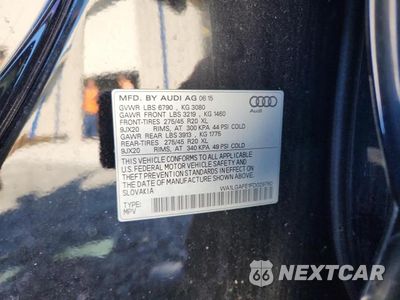 Zdjęcie 13 z 13 samochodu: 2015 AUDI Q7 PREMIUM PLUS VIN:WA1LGAFE1FD029780 - miniatura