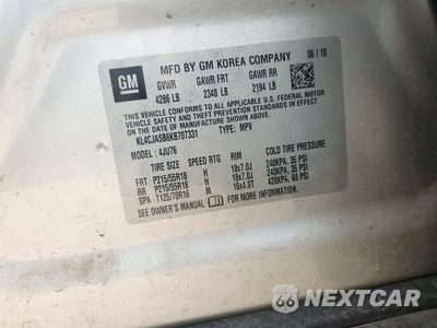 Zdjęcie 13 z 13 samochodu: 2019 BUICK ENCORE PREFERRED VIN:KL4CJASB6KB707331 - miniatura