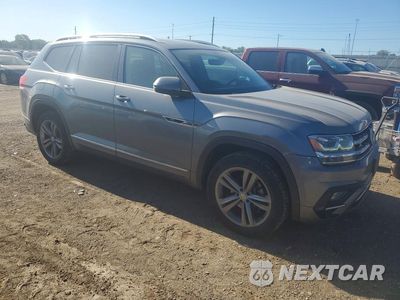 Czwarte zdjęcie samochodu z boku: 2019 VOLKSWAGEN ATLAS SE VIN:1V2XR2CA9KC593054 - miniatura