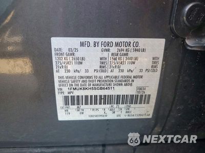 Zdjęcie 14 z 14 samochodu: 2025 FORD EXPLORER ST-LINE VIN:1FMUK8KH5SGB64511 - miniatura