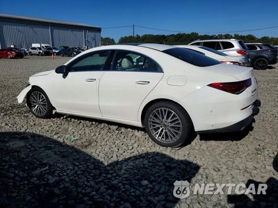 Drugie zdjęcie samochodu z przodu: 2021 MERCEDES-BENZ CLA 250 4MATIC VIN:W1K5J4HB5MN173740 - miniatura