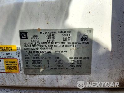 Zdjęcie 13 z 13 samochodu: 2016 GMC ACADIA DENALI VIN:1GKKVTKD0GJ269474 - miniatura