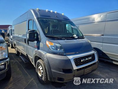 Czwarte zdjęcie samochodu z boku: 2021 RAM PROMASTER 3500 DELIVERY VAN VIN:3C6FRVJG7ME501058 - miniatura
