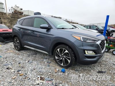 Czwarte zdjęcie samochodu z boku: 2019 HYUNDAI TUCSON SPORT VIN:KM8J3CAL5KU841700 - miniatura