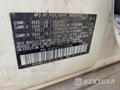 Zdjęcie 12 z 12 samochodu: 2015 SUBARU OUTBACK 2.5I PREMIUM VIN:4S4BSACC2F3353048 - miniatura