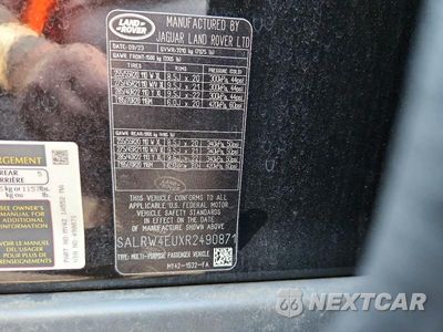 Zdjęcie 13 z 13 samochodu: 2024 LAND ROVER DISCOVERY METROPOLITAN EDITION VIN:SALRW4EUXR2490871 - miniatura