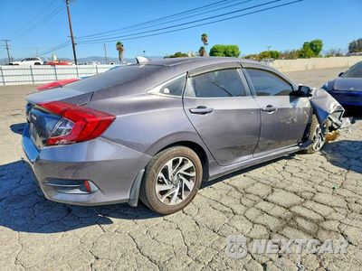 Trzecie zdjęcie samochodu z tyłu: 2017 HONDA CIVIC EX VIN:2HGFC2F78HH515452 - miniatura