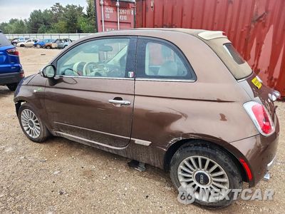 Drugie zdjęcie samochodu z przodu: 2012 FIAT 500 LOUNGE VIN:3C3CFFER3CT127052 - miniatura