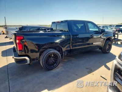 Trzecie zdjęcie samochodu z tyłu: 2020 CHEVROLET SILVERADO C1500 LT VIN:3GCPWCED8LG408773 - miniatura