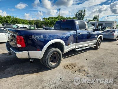 Trzecie zdjęcie samochodu z tyłu: 2012 DODGE RAM 3500 LARAMIE VIN:3C63DRJL2CG343219 - miniatura