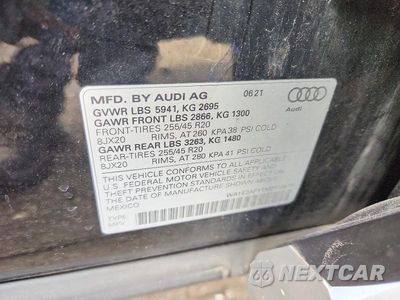 Zdjęcie 12 z 12 samochodu: 2021 AUDI Q5 E PREMIUM PLUS VIN:WA1E2AFY1M2118579 - miniatura