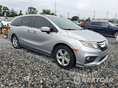Czwarte zdjęcie samochodu z boku: 2018 HONDA ODYSSEY EXL VIN:5FNRL6H78JB085868 - miniatura