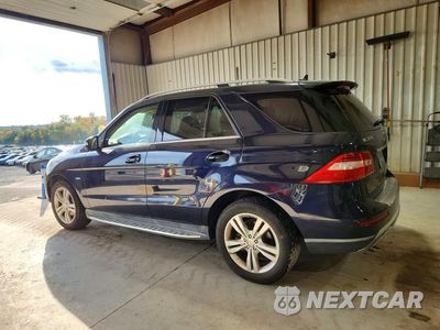 Drugie zdjęcie samochodu z przodu: 2012 MERCEDES-BENZ ML 350 4MATIC VIN:4JGDA5HBXCA014869 - miniatura