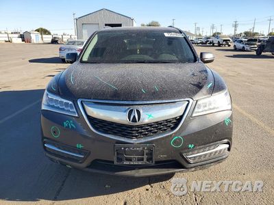 Piąte zdjęcie samochodu w środku: 2016 ACURA MDX ADVANCE VIN:5FRYD4H90GB021796 - miniatura
