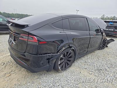 Trzecie zdjęcie samochodu z tyłu: 2023 TESLA MODEL X VIN:7SAXCBE55PF375600 - miniatura