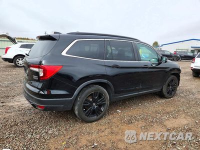 Trzecie zdjęcie samochodu z tyłu: 2021 HONDA PILOT SE VIN:5FNYF6H21MB093824 - miniatura