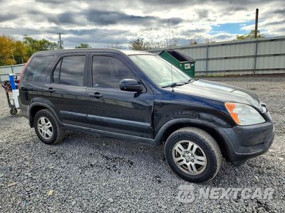 Czwarte zdjęcie samochodu z boku: 2004 HONDA CR-V EX VIN:JHLRD78834C026937 - miniatura