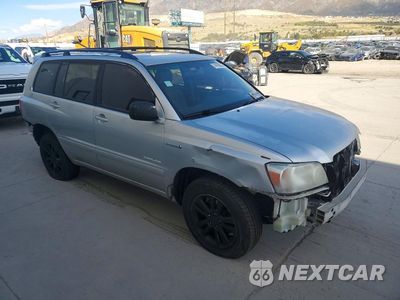 Czwarte zdjęcie samochodu z boku: 2007 TOYOTA HIGHLANDER HYBRID VIN:JTEEW21A770037737 - miniatura