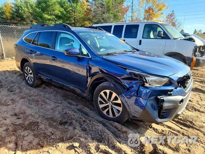 Czwarte zdjęcie samochodu z boku: 2022 SUBARU OUTBACK PREMIUM VIN:4S4BTACCXN3180763 - miniatura
