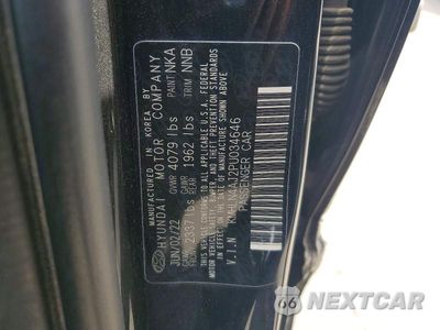 Zdjęcie 12 z 12 samochodu: 2023 HYUNDAI ELANTRA LIMITED VIN:KMHLN4AJ2PU034646 - miniatura