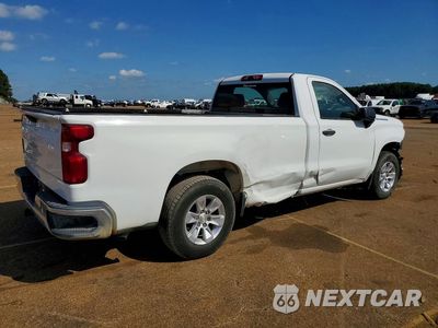Trzecie zdjęcie samochodu z tyłu: 2021 CHEVROLET SILVERADO C1500 VIN:3GCNWAEF5MG327339 - miniatura