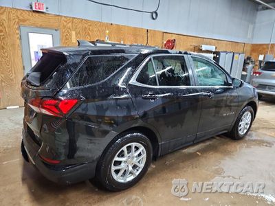 Trzecie zdjęcie samochodu z tyłu: 2024 CHEVROLET EQUINOX LT VIN:3GNAXUEG6RL324008 - miniatura