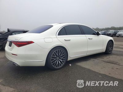 Trzecie zdjęcie samochodu z tyłu: 2021 MERCEDES-BENZ S 580 4MATIC VIN:W1K6G7GB4MA042893 - miniatura